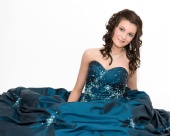 Kelsey Hendren - Modeling for my Prom