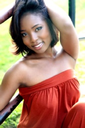 Dana Latrice - Dana on Stairs