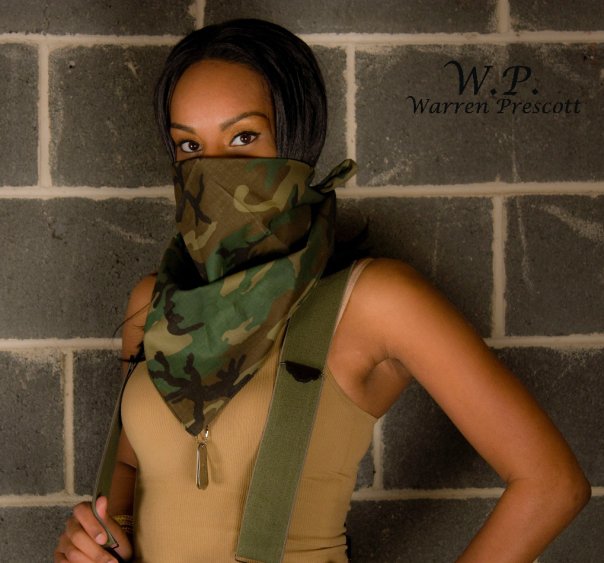 BRANAE` KERSEY - military theme photo shoot