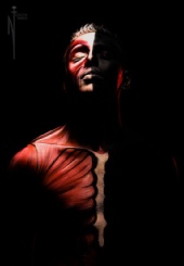 nads_uddin - body painting- Muscles