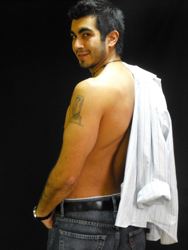 Diego Gaete - Back- no shirt