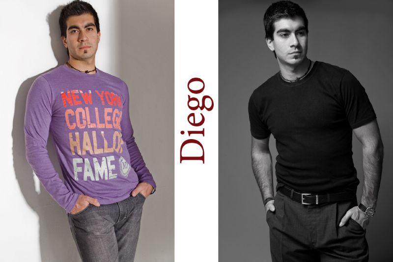 Diego Gaete - Casual look presentation picture