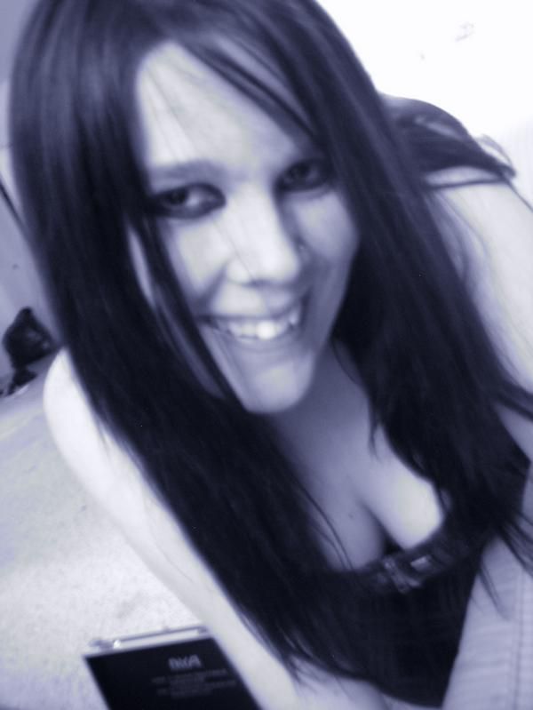 Gothic Goddess - A gothic smile