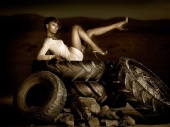Model Carolyn Williams - Fashion / Location