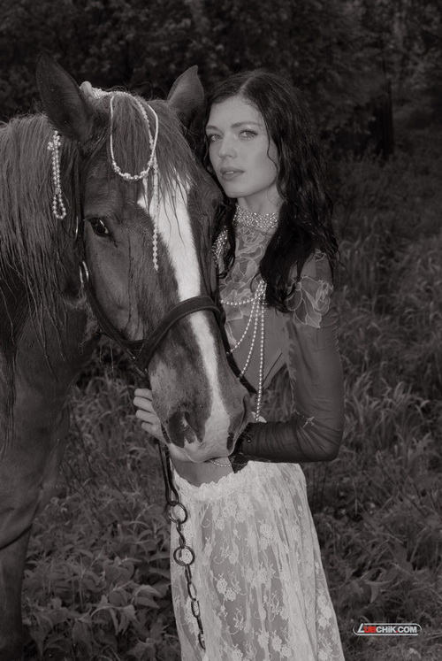 Lubchik - Katerina Lubchik and horse