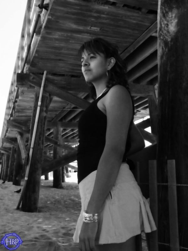 Jessica - me at the beach