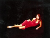 janey - red dress