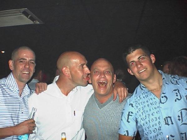 Azza - Me out with dad and mates