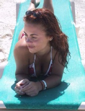 Amber - Red Bikini