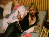 Lora - me @ piss up @ ma house boxin day