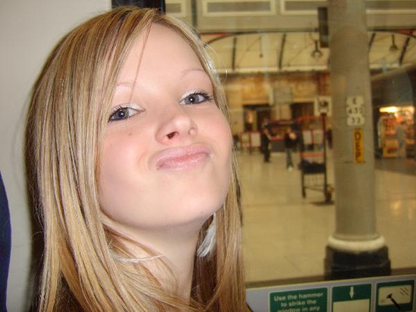 Holly - newcastle train station