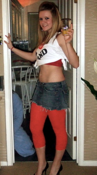 Nicola89 - Me on Red Nose Night