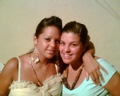 bubz - im on the left with my sister on the right.