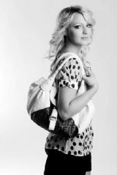 Annabel Pitt - black and white clothes
