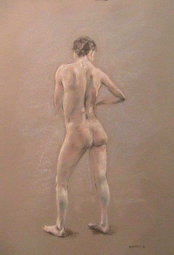 Fred Whitson - Nude standing 5
