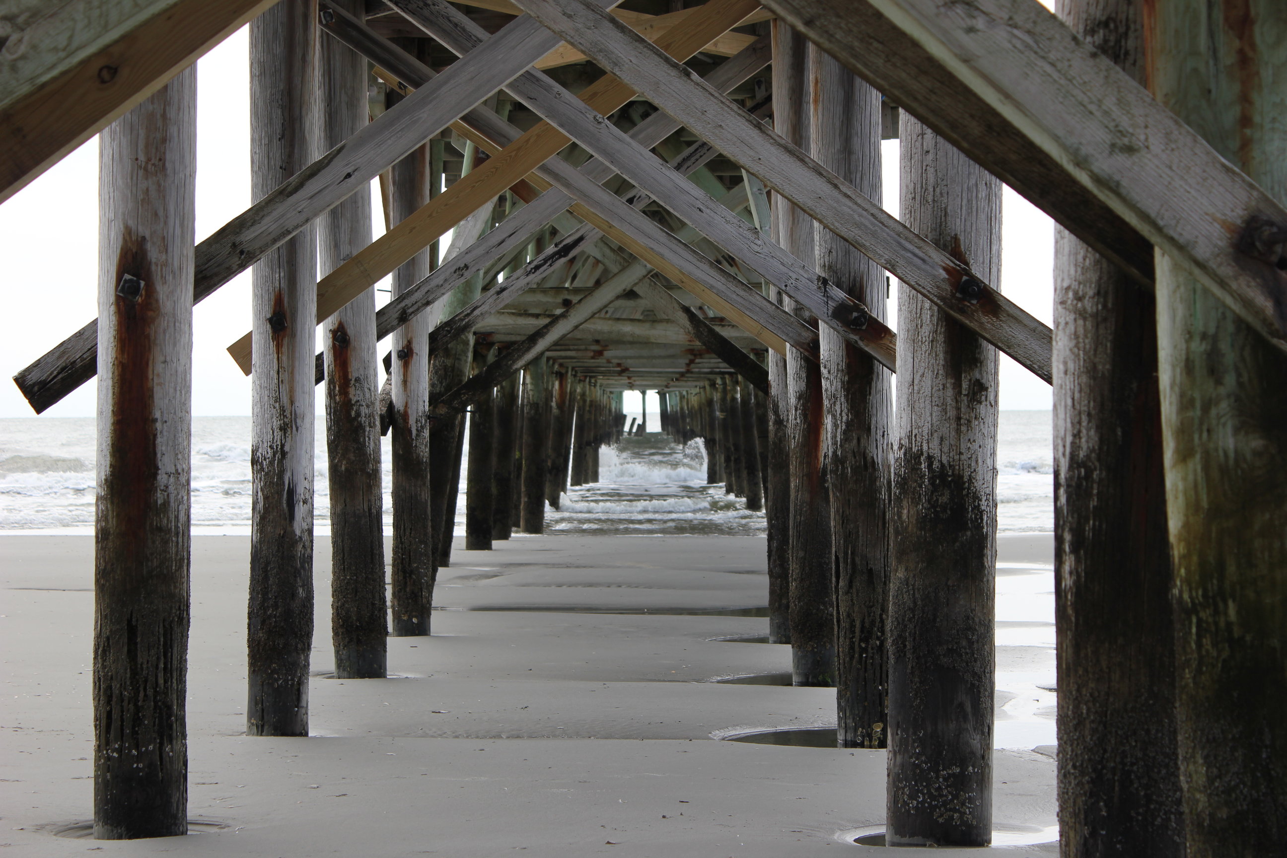 David Miller - Sneaking under the pier