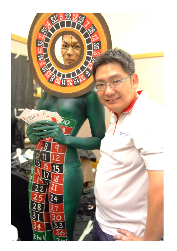Tommy - Roulette Bodypainting