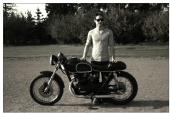 james patrick - me and my cafe racer