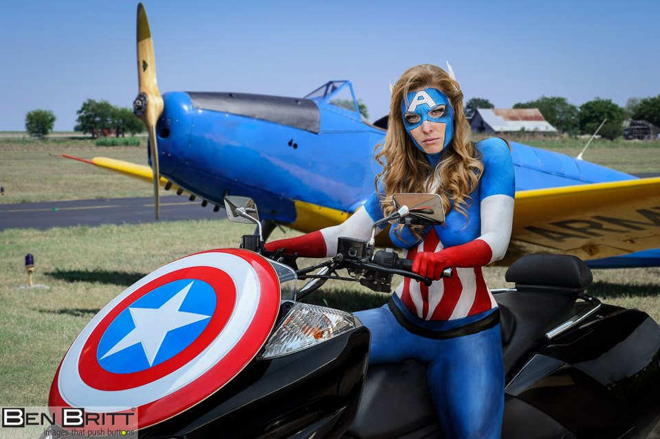 Krystle Starr - Captain America 