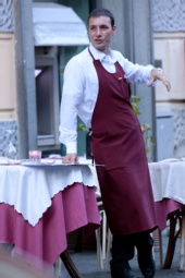 Julia - Waiter gesturing