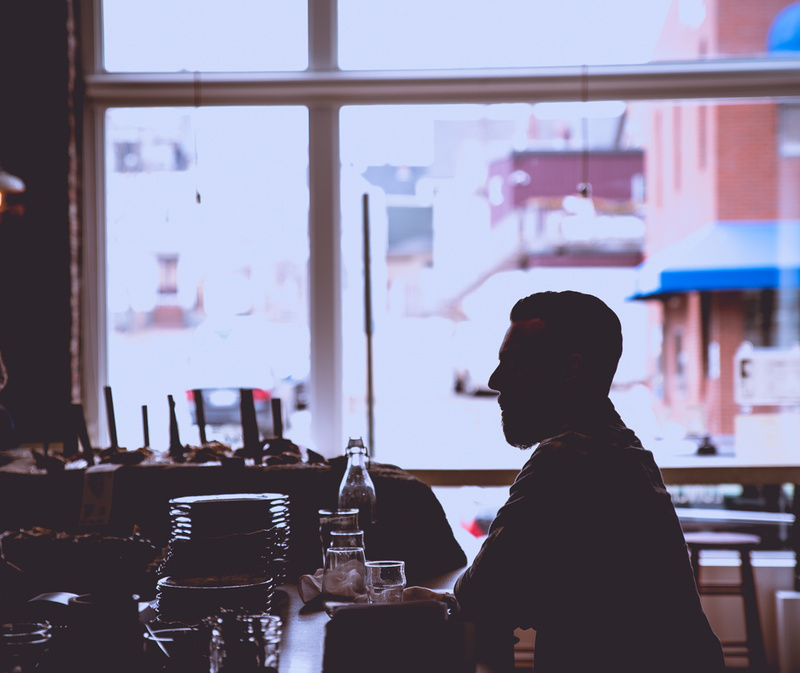 Jon  Frederick - Unknown Man - Sillohette