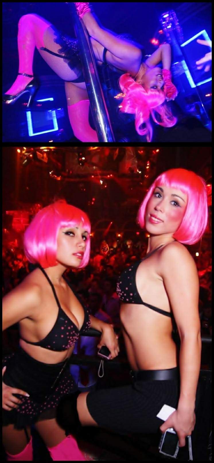 2 freinds who work at a club