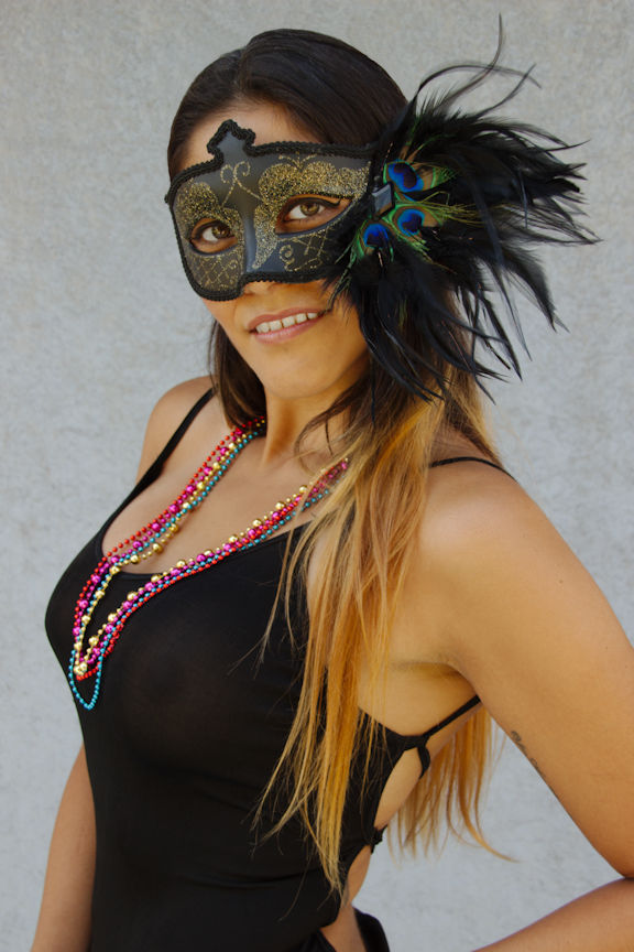 Mardi Gra Girl